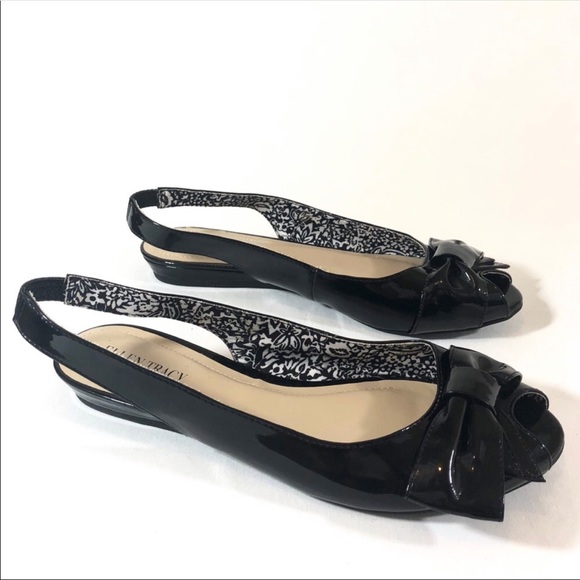 slingback flats closed toe